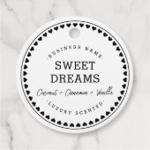 Modern Love Pattern Packaging Hang Labels (Voorkant)