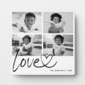 Modern Love Photo Collage Fotoplaat (Voorkant)