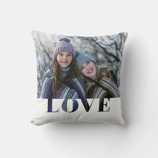 Modern Love Photo Sierkussen (Voorkant)