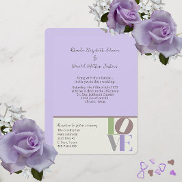 Modern LOVE Weddenschap Kaart