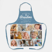 Modern Love You Grandma Photo Collage Schort (Voorkant)