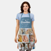 Modern Love You Grandma Photo Collage Schort (Gedragen)