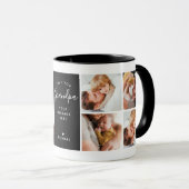 Modern Love You Grandpa/Other 8-Photo Collage Mok (Voorkant rechts)