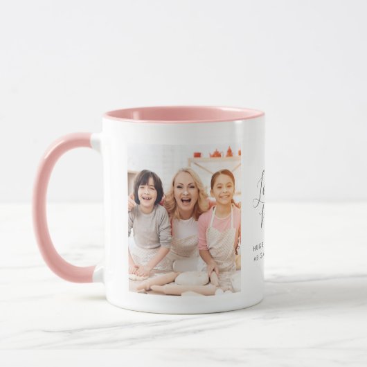 Modern "Love you Nana" 2-foto Mok (Links)