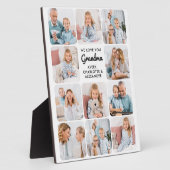 Modern Love You Oma Custom 11 Fotocollage Fotoplaat (Zijkant)