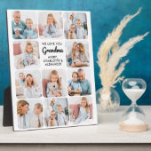 Modern Love You Oma Custom 11 Fotocollage Fotoplaat (Zijkant)