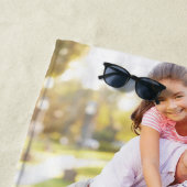 Modern Love You oma foto's grijs Strandlaken (In situ)