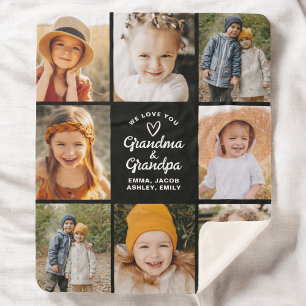 Modern Love You Oma Opa Instagram Foto Sherpa Deken