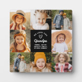 Modern Love You Opa Collage Instagram Foto Fotoplaat (Voorkant)