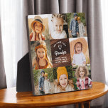Modern Love You Opa Collage Instagram Foto Fotoplaat<br><div class="desc">De Modern Love You Grandpa Collage Instagram Photo Plaque is een attent, gepersonaliseerd geschenk dat is ontworpen om uw speciale band met opa te vieren. Met een fotocollage in Instagram-stijl kun je je meest gekoesterde momenten samen uploaden. Het strakke, eigentijdse design is gekoppeld aan de oprechte boodschap "Love You Grandpa",...</div>