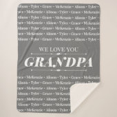 Modern Love You Opa Sherpa Deken (Voorkant)