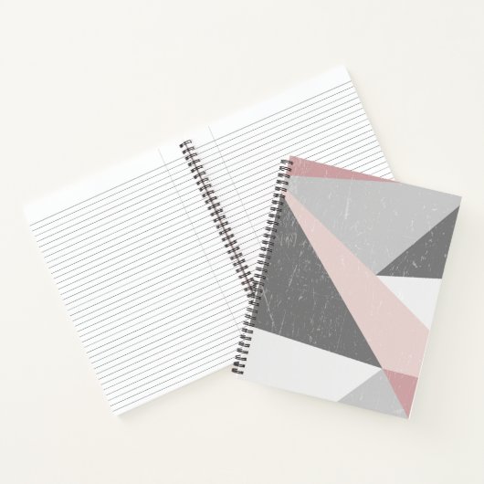Modern Low-Poly Bullet Journal / Lined Notitieboek (Binnen)