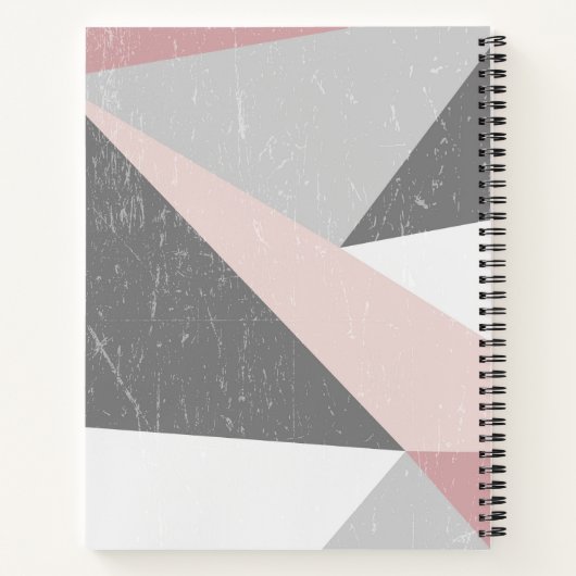 Modern Low-Poly Bullet Journal / Lined Notitieboek (Achterkant)