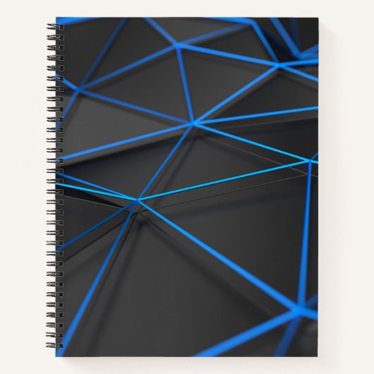 Modern Low-Poly Bullet Journal / Lined Notitieboek (Voorkant)