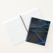 Modern Low-Poly Bullet Journal / Lined Notitieboek (Binnen)