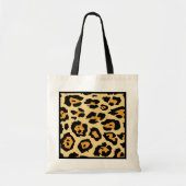 Modern Luipaard Vlekkenpatroon Tote Bag (Voorkant)