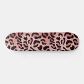 Modern luipaardpatroon dier persoonlijk skateboard (Horizontaal)