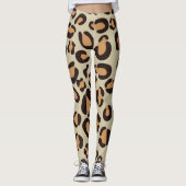 Modern luipspatroon leggings (Voorkant)