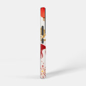 Modern Lunar Papercut Horse — Custom Samsung Case Galaxy Hoesje (Rechterkant)