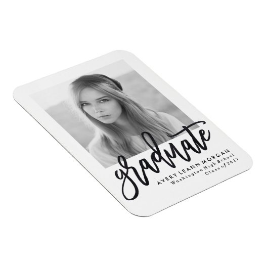Modern Luxe Afstuderen fotomagneet Magneet (Rechterzijde)