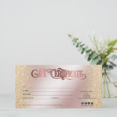 Modern Luxe Cadeaubon Toevoegen logo (Staand voorkant)