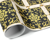 Modern Luxe Elegant Bloemen Collectie Cadeaupapier (Rol Hoek)