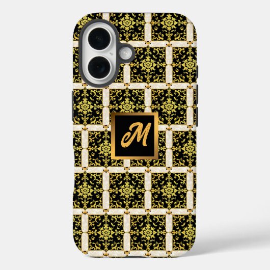 Modern Luxe Elegant Bloemen Collectie Case-Mate iPhone Case (Achterkant)