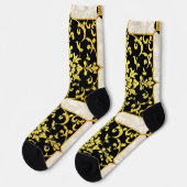 Modern Luxe Elegant Bloemen Collectie Sokken (Links)