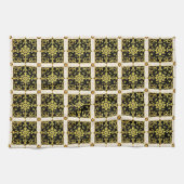 Modern Luxe Elegant Bloemen Collectie Theedoek (Horizontaal)