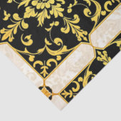 Modern Luxe Elegant Bloemen Collectie Tissuepapier (Detail)