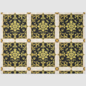 Modern Luxe Elegant Bloemen Collectie Tissuepapier (Voorkant)