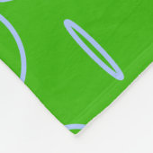 modern, luxe fleece deken (Hoek)