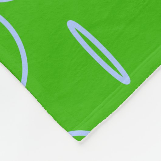 modern, luxe fleece deken (Hoek)