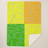 modern, luxe sherpa deken (Voorkant)