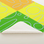 modern, luxe sherpa deken (3/4)