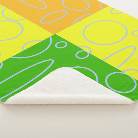 modern, luxe sherpa deken (3/4)