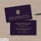 Modern Luxe Visitekaartjes voor Accountants