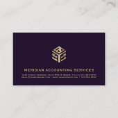 Modern Luxe Visitekaartjes voor Accountants (Voorkant)