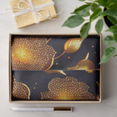 Modern Luxury Big Gold Roos Collectie Tissuepapier (Geschenk)