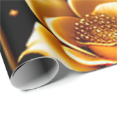 Modern Luxury Boho Gold Roos Collectie Cadeaupapier (Rol Hoek)
