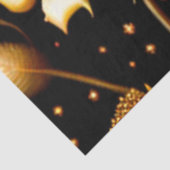 Modern Luxury Boho Gold Roos Collectie Tissuepapier (Detail)