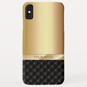 Modern Luxury Gold met aangepaste naam Case-Mate iPhone Case