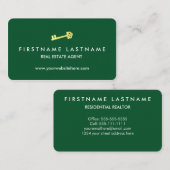 Modern Luxury Realtor Visitekaartje (Voorkant / Achterkant)