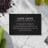 Modern maaien Visitekaartje voor gazon zorg