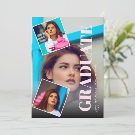 Modern Magazine 3 Aankondiging Afstuderen foto's (Staand voorkant)