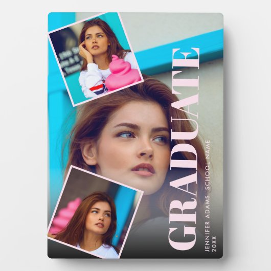 Modern Magazine 3 Foto's Afstuderen Fotoplaat (voorkant)