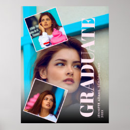 Modern Magazine 3 Foto's Afstuderen Poster