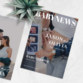 Modern Magazine Hoesje Zwangerschap Aankondiging