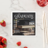 Modern Magazine Photo Afstuderen Servet (Insitu)