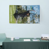 Modern Magazine Photo Afstuderen Spandoek (Beurs)